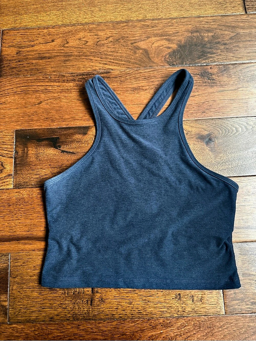 Beyond Yoga Spacedye Lift Your Spirits Bra Tank Blue Size Medium
